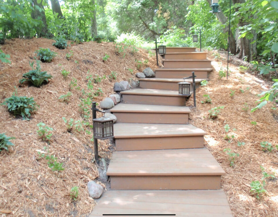 landscaping project Minnetonka